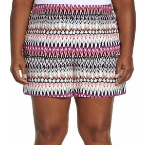 Wildfox Shorts Size XLarge Women's Pockets Tribal Print New